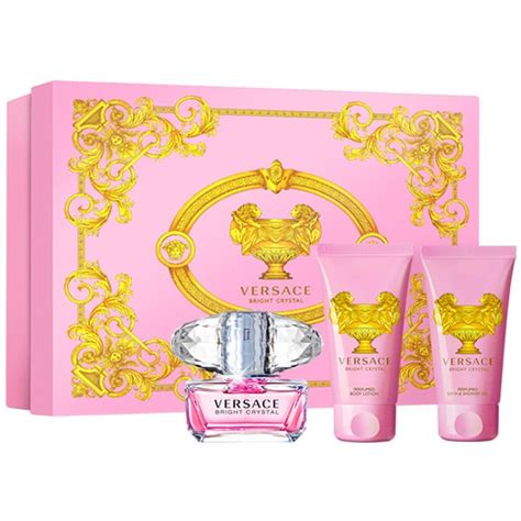 versace bright crystal 50 ml eau de toilette gift set